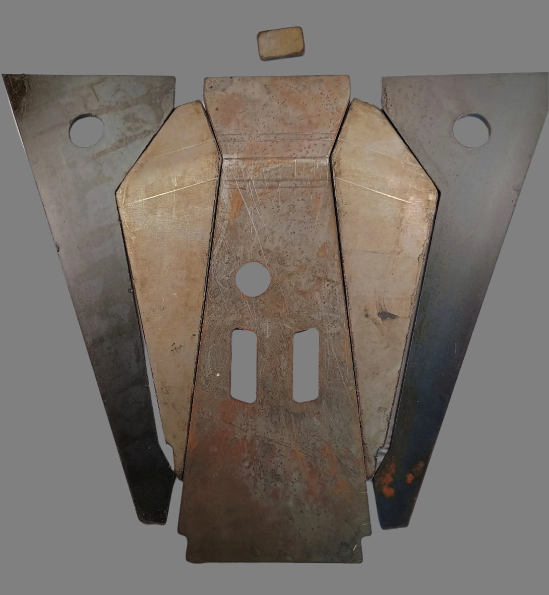 パーツ paraworks PRO XP/ TURBO R Engine & Transmissions BASH PLATES 1/4” WELD ON