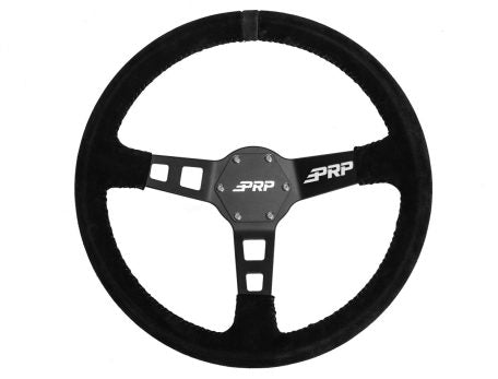PRP Deep Dish Suede Steering Wheels