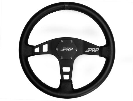 PRP Flat Leather Steering Wheels