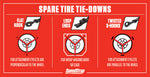 SpeedStrap 2-Point & 3-Point Spare Tire Tie-Down